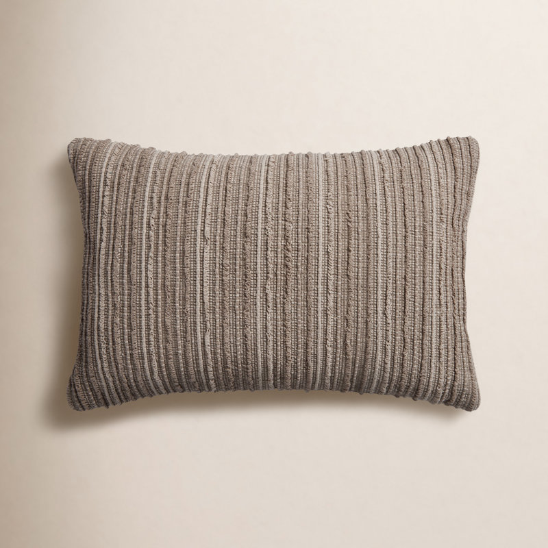 Maura Lumbar Rectangular Pillow Cover & Insert by Jean Stoffer x Loloi, Down