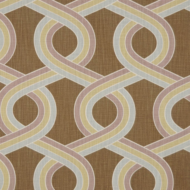 Bogota 100% Cotton Fabric, Cocoa