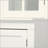 75.25'' Tall Display Cabinet With Double Glass Doors, Traditional Style China Cabinet Hutch Cabinet For Hallways Living Room, Kitchen, Home, Studio Or Workspace