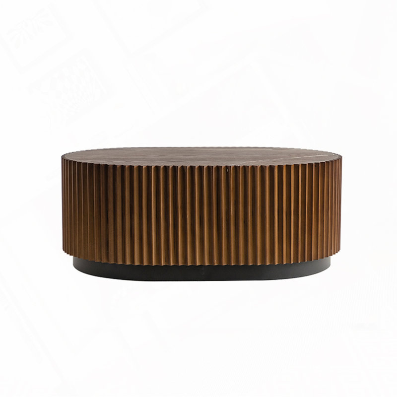 Round Nesting Coffee Table Set