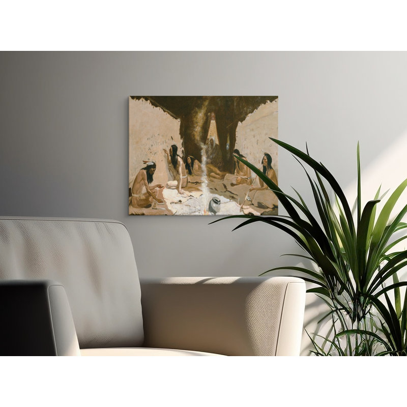 Mena Wrapped Canvas Print Set, 60x20