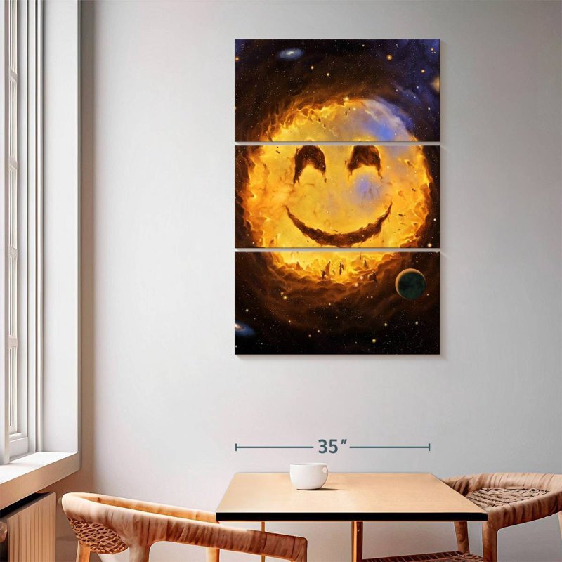 Oberle Galaxy Smile, 65" H x 42" W