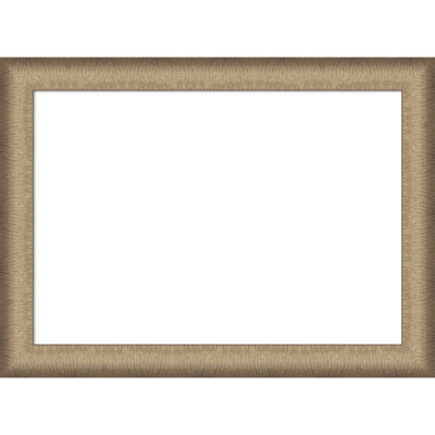 Elegant Brushed Narrow Framed Dry Erase Magnetic Board Organization Boards