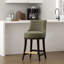 Tabouret de bar en chenille Lucia-113050973-113050972-128620582