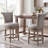 Elveria Classic Upholstered Bar Stools With Wooden Frame And Nailhead Trim-106913302-106913307
