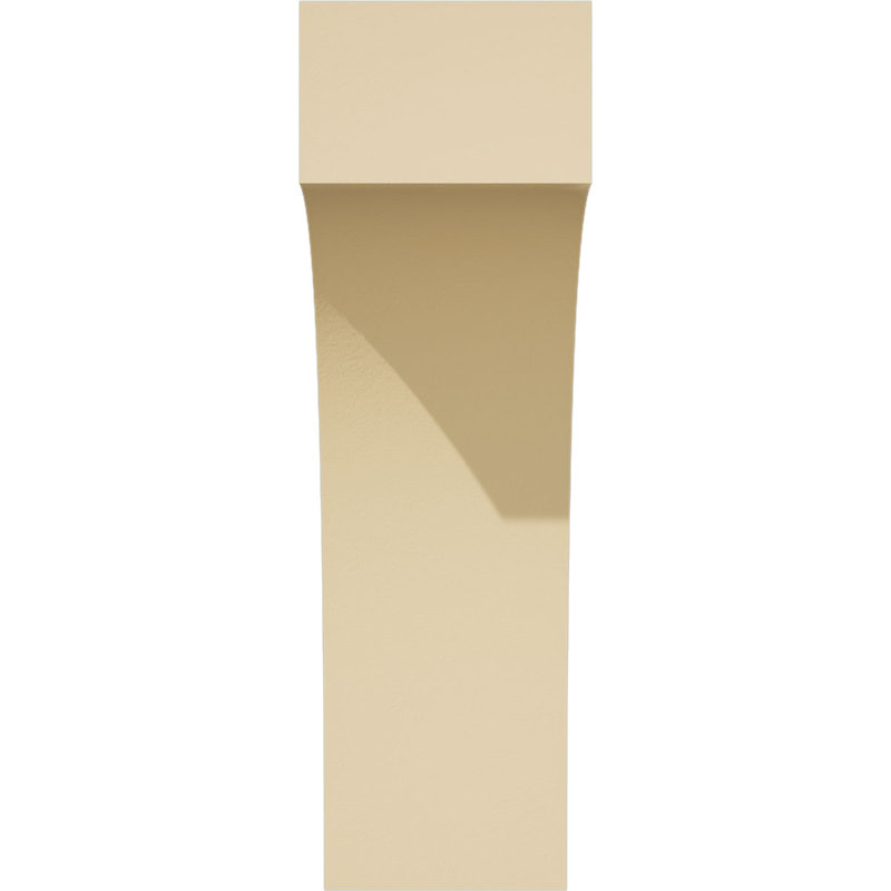 Corbeau en uréthane Huntington Signature, brun clair apprêté, H 20 po x l 6 po x P 12 po