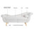 Chaise Lounge with Scroll Arms-275589419