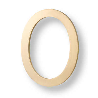Floating House Number, 6"