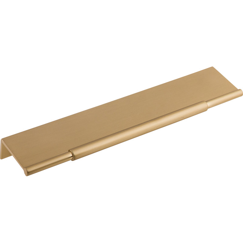 Crestview Finger Pull, Honey Bronze, 6" Center to Center