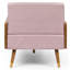 Chaise longue à 2 accoudoirs capitonnés Cape-765143880