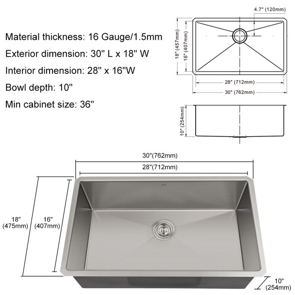 Product Dimensions