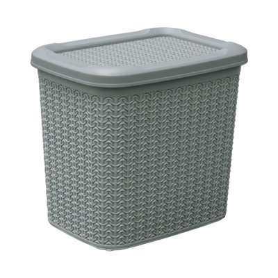 JVL Plastic Decorative Bin