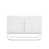 Blanc / Chrome est en rupture de stock