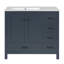 Meuble-lavabo 36 po avec lavabo en céramique-475800773