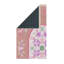 Tapis mauve à motif floral Dusty Rose-123297281