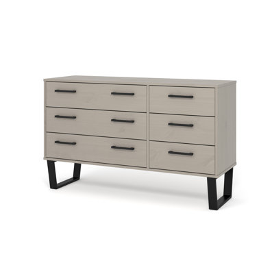 Ritzman 6 Drawer 119.3cm W Double Dresser