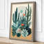 Desert Garden Botanical - Wrapped Canvas-1383653598-1383653606