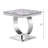 Ashonda 22'' Tall Silver End Table