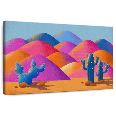 Harnek Vibrant Saguaro Cactus Desert