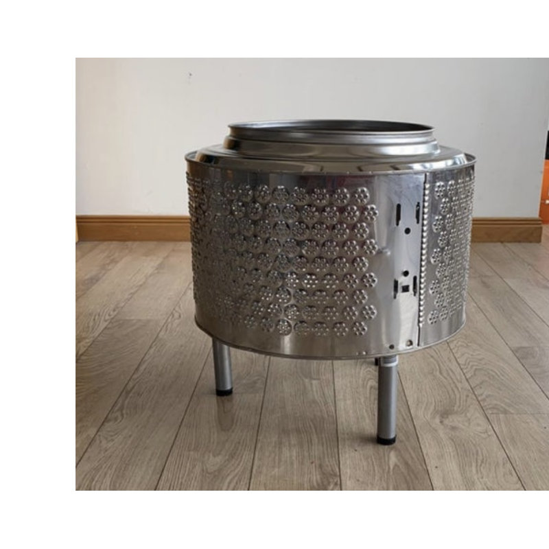 Arlinda 45cm Round Stainless Steel Fire Pit Accessory