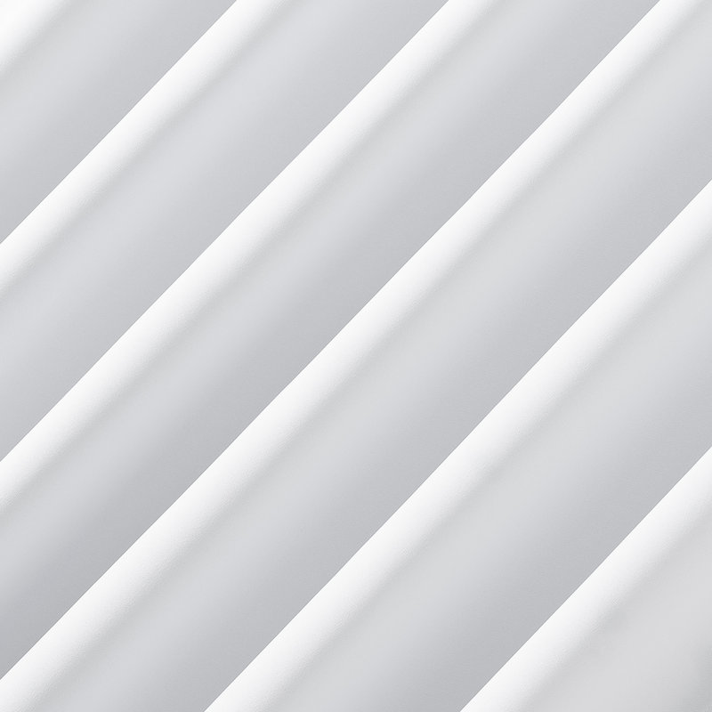 White 84" Polyester Blackout Back Tab Curtain Panel Pair