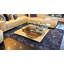 Table basse carrée Pandion en noyer-50709209