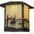 Rustic Lodge 1 - Light Black Lantern Pendant