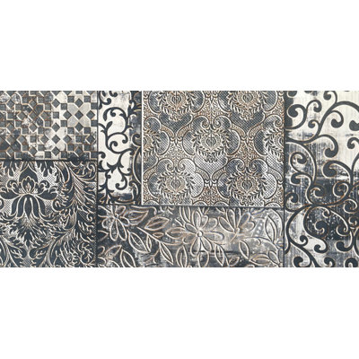 Lagos 12" x 24" Ceramic Metal Wall & Floor Tile