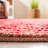Ferrera Handmade Flatweave Area Rug in Red-267109909