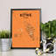 Kitwe City Map - No Frame Print-367258260