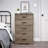 Yazeed 27.5'' W 5 - Drawer Dresser-990855645