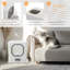 Cusson Enclosed Litter Box with Scoop