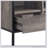 Nantan Rustic Oak &  Finish TV Stand Stable support, multi-functional design