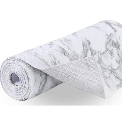 Tiroir de qualité supérieure et doublure de tablette pour l'armoire, doublure non adhésive pour la cuisine, doublures de tablettes antidérapantes pour armoires de cuisine, rangement, tiroirs, tablettes, ustensiles de cuisine et vaisselle, marbre