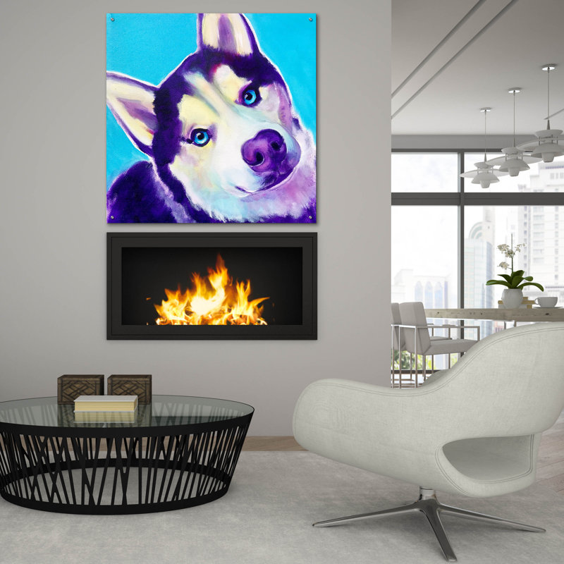 «Husky - Dico» par Dawg Painter, H 36 po x l 36 po