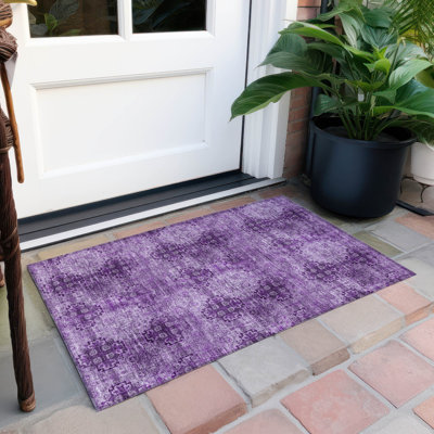 Tapis intérieur / extérieur Kazakoff avec envers antidérapant