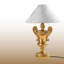 Lampe de chevet Golden Fabric Cap-1116076313