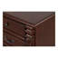 Commode 9 tiroirs Lyndon G09400-D, cerise