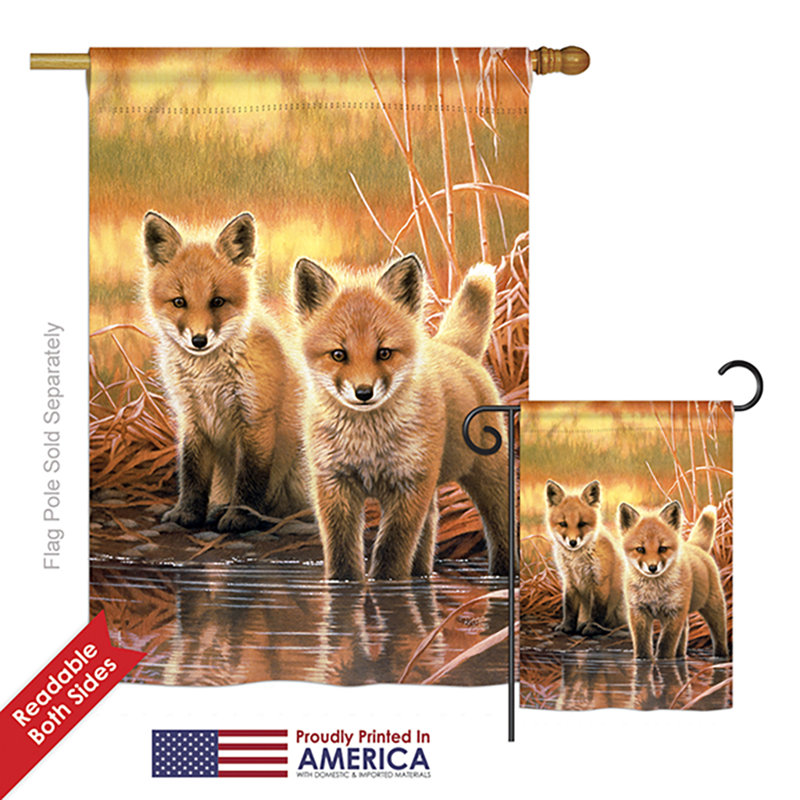 Ensemble de drapeaux en polyester 40 x 28 po Lietz