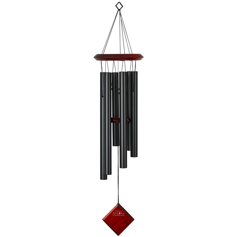 Carillon Pluto, Noir, 27" H x 8" W x 8" D