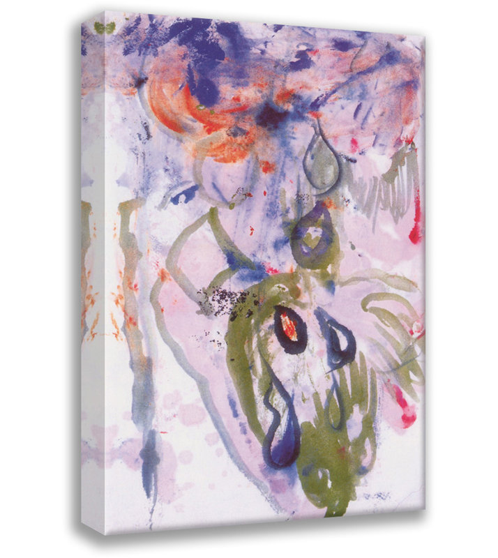 Toile tendue Frida's Diary II par Frida Kahlo, H 24 po x l 17 po