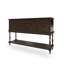 Console en bois massif noyer