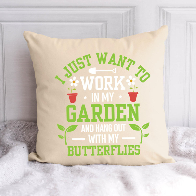 Coussin décoratif, H 16 po x l 16 po