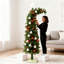 Arbre de Noël artificiel pliable 6 pi avec 400 branches