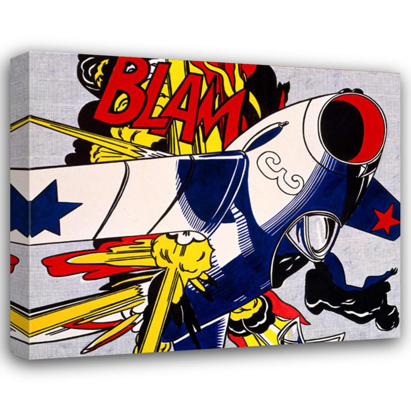 Blam, 15" H x 18" W