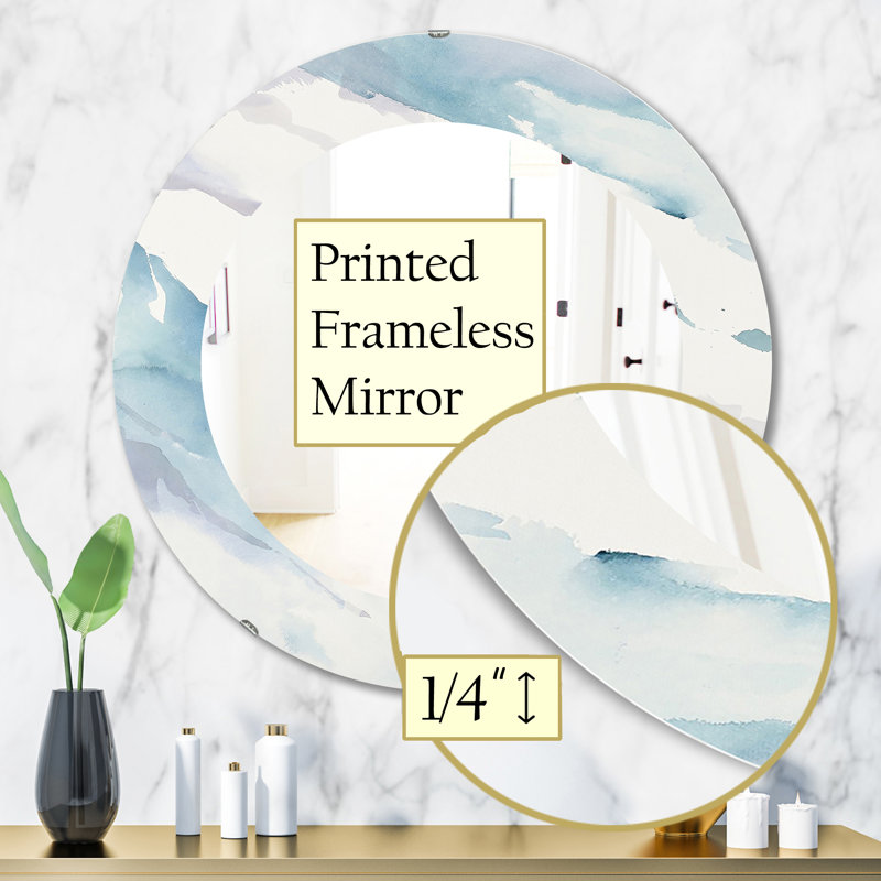Miroir mural Modern, H 31,5 po x l po