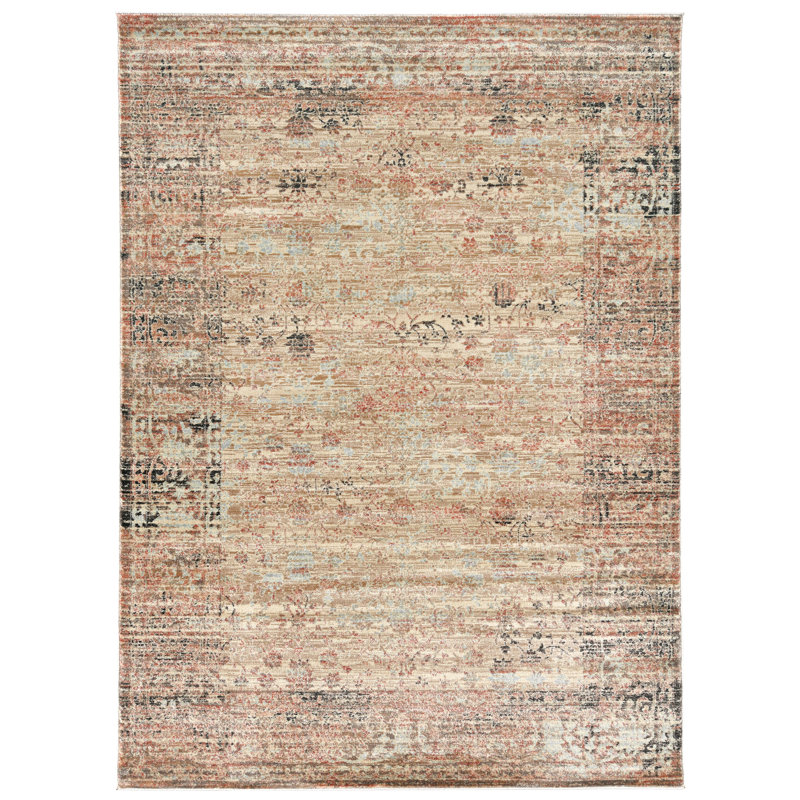 Zullo Oriental Indoor Rug, Rectangle 3'3" x 4'11"