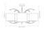 Hoimar 5 - Light Shaded Chandelier