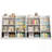 Wooden Toy Storage Organizer Cabinet with Sling Book Rack for Kids, Ideal for Playroom and Bedroom Organization-4908739