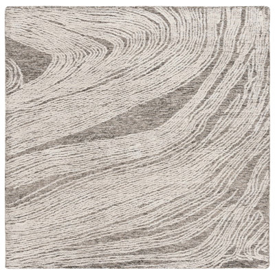 Tapis en laine touffeté à la main Bipin
